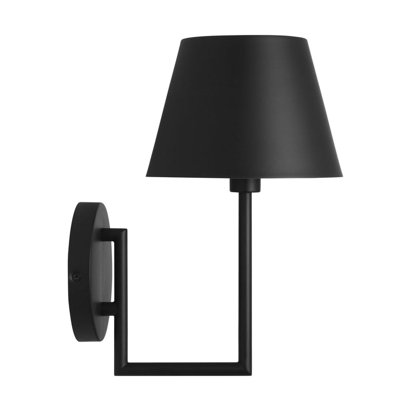 One Light Wall Sconce<br /><span style="color:#4AB0CE;">Entrega: 4-10 dias en USA</span><br /><span style="color:#4AB0CE;font-size:60%;">PREGUNTE POR ENTREGA EN PANAMA</span><br />Collection: Ender<br />Finish: Midnight Black