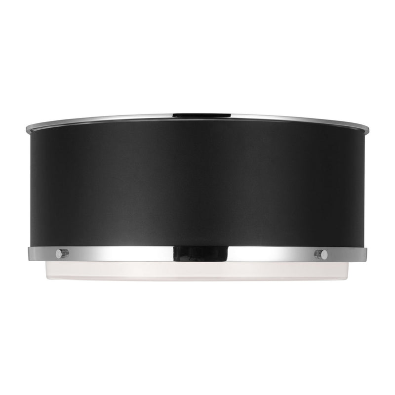 Two Light Flush Mount<br /><span style="color:#4AB0CE;">Entrega: 4-10 dias en USA</span><br /><span style="color:#4AB0CE;font-size:60%;">PREGUNTE POR ENTREGA EN PANAMA</span><br />Collection: Marlowe<br />Finish: Polished Nickel