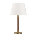 One Light Table Lamp<br /><span style="color:#4AB0CE;">Entrega: 7-8 semanas en USA</span><br /><span style="color:#4AB0CE;font-size:60%;">PREGUNTE POR ENTREGA EN PANAMA</span><br />Collection: Grayson<br />Finish: Time Worn Brass