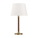 One Light Table Lamp<br /><span style="color:#4AB0CE;">Entrega: 4-10 dias en USA</span><br /><span style="color:#4AB0CE;font-size:60%;">PREGUNTE POR ENTREGA EN PANAMA</span><br />Collection: Grayson<br />Finish: Time Worn Brass