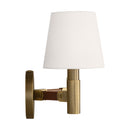 Two Light Wall Sconce<br /><span style="color:#4AB0CE;">Entrega: 17-18 semanas en USA</span><br /><span style="color:#4AB0CE;font-size:60%;">PREGUNTE POR ENTREGA EN PANAMA</span><br />Collection: Grayson<br />Finish: Time Worn Brass
