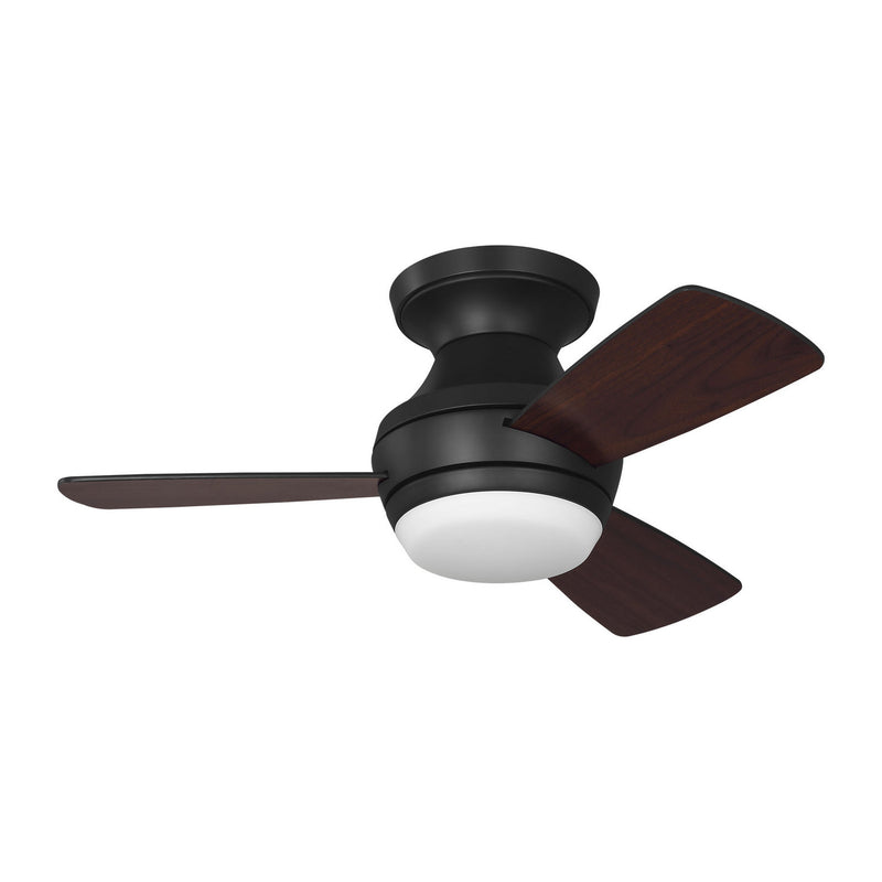32"Ceiling Fan<br /><span style="color:#4AB0CE;">Entrega: 4-10 dias en USA</span><br /><span style="color:#4AB0CE;font-size:60%;">PREGUNTE POR ENTREGA EN PANAMA</span><br />Collection: Ikon 32 Hugger LED<br />Finish: Midnight Black