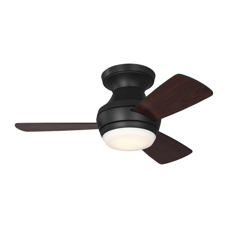 32"Ceiling Fan<br /><span style="color:#4AB0CE;">Entrega: 4-10 dias en USA</span><br /><span style="color:#4AB0CE;font-size:60%;">PREGUNTE POR ENTREGA EN PANAMA</span><br />Collection: Ikon 32 Hugger LED<br />Finish: Midnight Black