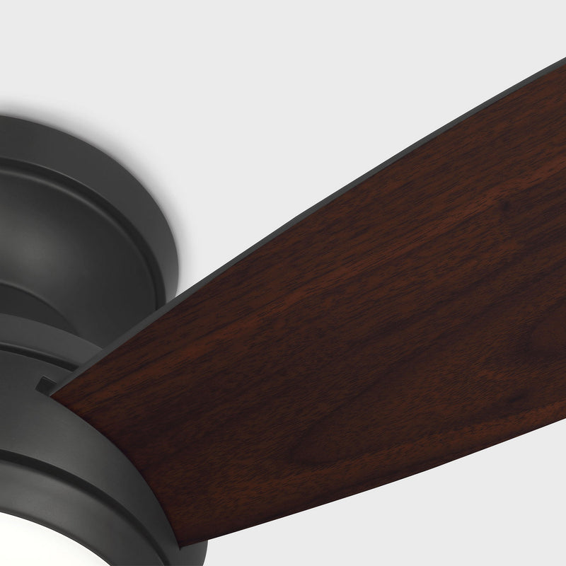 32" Ceiling Fan<br /><span style="color:#4AB0CE;">Entrega: 4-10 dias en USA</span><br /><span style="color:#4AB0CE;font-size:60%;">PREGUNTE POR ENTREGA EN PANAMA</span><br />Collection: Ikon 32 Hugger LED<br />Finish: Midnight Black