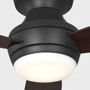 Visual Comfort Fan - 3IKHR32MBKD - 32" Ceiling Fan - Ikon 32 Hugger LED - Midnight Black