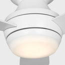 Visual Comfort Fan - 3IKHR32RZWD - 32" Ceiling Fan - Ikon 32 Hugger LED - Matte White