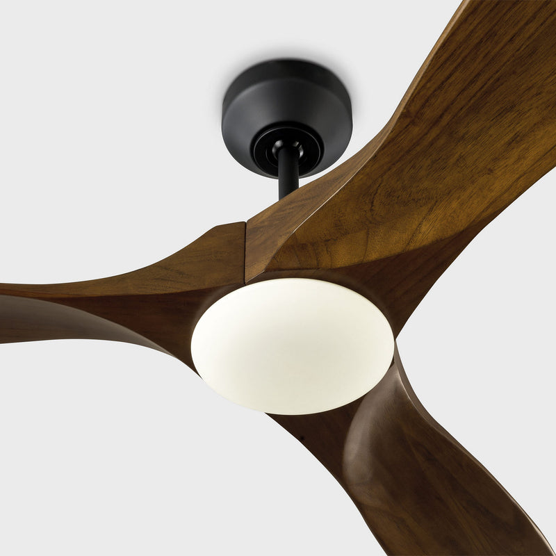 Visual Comfort Fan - 3MAVSM52MBKD - 52"Ceiling Fan - Maverick Smart 52 LED - Midnight Black