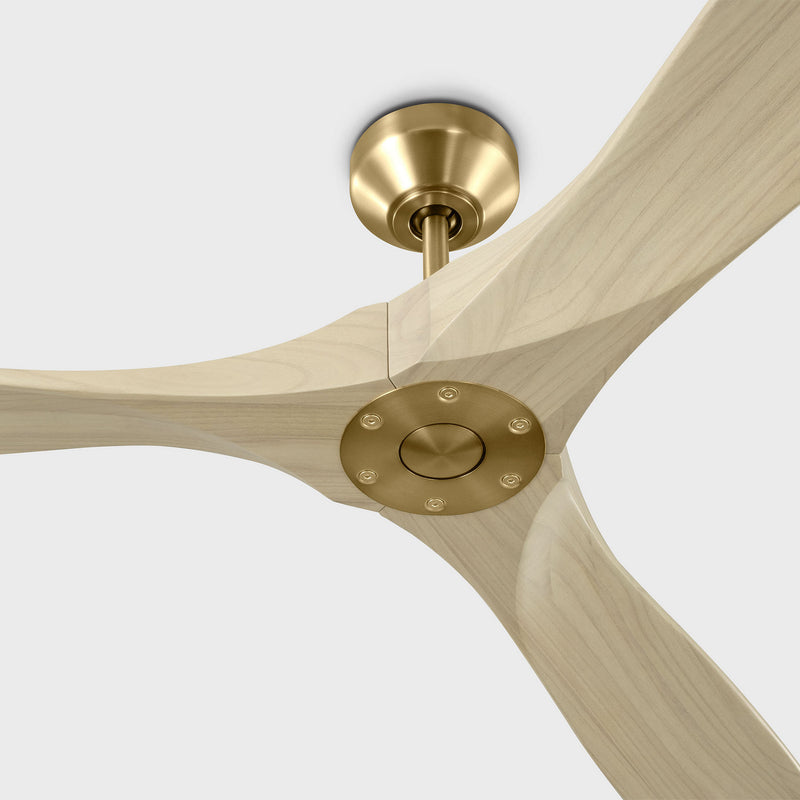 70"Ceiling Fan<br /><span style="color:#4AB0CE;">Entrega: 4-10 dias en USA</span><br /><span style="color:#4AB0CE;font-size:60%;">PREGUNTE POR ENTREGA EN PANAMA</span><br />Collection: Maverick Smart 70<br />Finish: Burnished Brass