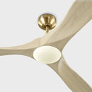 Visual Comfort Fan - 3MAVSM70BBSWWOD - 70" Ceiling Fan - Maverick Smart 70 LED - Burnished Brass
