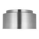 One Light Flush Mount<br /><span style="color:#4AB0CE;">Entrega: 4-10 dias en USA</span><br /><span style="color:#4AB0CE;font-size:60%;">PREGUNTE POR ENTREGA EN PANAMA</span><br />Collection: Dartmore<br />Finish: Brushed Nickel