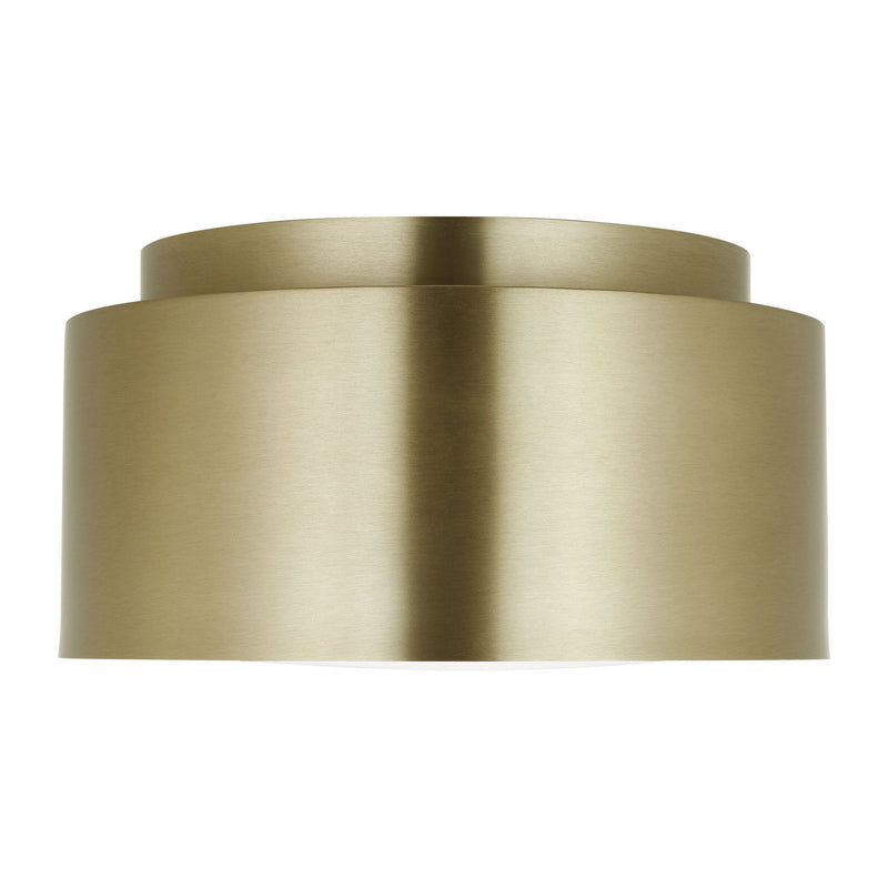 One Light Flush Mount<br /><span style="color:#4AB0CE;">Entrega: 4-5 semanas en USA</span><br /><span style="color:#4AB0CE;font-size:60%;">PREGUNTE POR ENTREGA EN PANAMA</span><br />Collection: Dartmore<br />Finish: Satin Brass