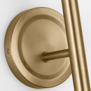 One Light Wall Sconce<br /><span style="color:#4AB0CE;">Entrega: 4-10 dias en USA</span><br /><span style="color:#4AB0CE;font-size:60%;">PREGUNTE POR ENTREGA EN PANAMA</span><br />Collection: Egmont<br />Finish: Satin Brass