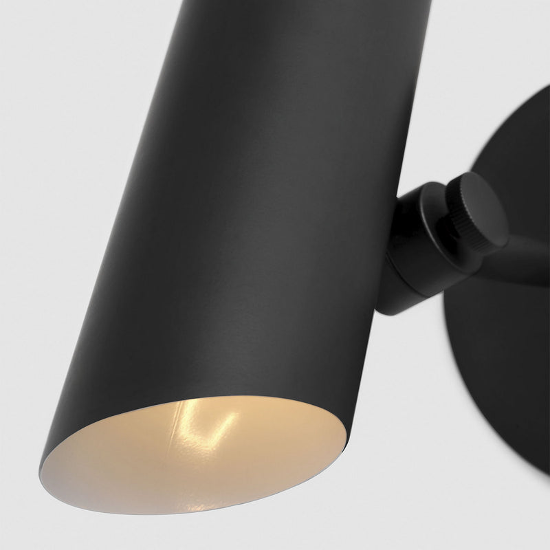 One Light Wall Sconce<br /><span style="color:#4AB0CE;">Entrega: 12-13 semanas en USA</span><br /><span style="color:#4AB0CE;font-size:60%;">PREGUNTE POR ENTREGA EN PANAMA</span><br />Collection: Frasar<br />Finish: Midnight Black