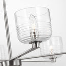 Visual Comfort Studio - DJC1216BS - Six Light Chandelier - Lochdale - Brushed Nickel