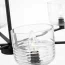 Visual Comfort Studio - DJC1216MBK - Six Light Chandelier - Lochdale - Midnight Black