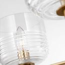 Six Light Chandelier<br /><span style="color:#4AB0CE;">Entrega: 4-10 dias en USA</span><br /><span style="color:#4AB0CE;font-size:60%;">PREGUNTE POR ENTREGA EN PANAMA</span><br />Collection: Lochdale<br />Finish: Satin Brass