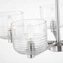 Visual Comfort Studio - DJC1225BS - Five Light Chandelier - Lochdale - Brushed Nickel