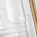 Three Light Chandelier<br /><span style="color:#4AB0CE;">Entrega: 4-10 dias en USA</span><br /><span style="color:#4AB0CE;font-size:60%;">PREGUNTE POR ENTREGA EN PANAMA</span><br />Collection: Lochdale<br />Finish: Satin Brass