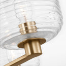 Three Light Chandelier<br /><span style="color:#4AB0CE;">Entrega: 4-10 dias en USA</span><br /><span style="color:#4AB0CE;font-size:60%;">PREGUNTE POR ENTREGA EN PANAMA</span><br />Collection: Lochdale<br />Finish: Satin Brass