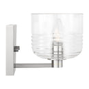 One Light Wall Sconce<br /><span style="color:#4AB0CE;">Entrega: 4-10 dias en USA</span><br /><span style="color:#4AB0CE;font-size:60%;">PREGUNTE POR ENTREGA EN PANAMA</span><br />Collection: Lochdale<br />Finish: Brushed Nickel