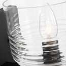 One Light Wall Sconce<br /><span style="color:#4AB0CE;">Entrega: 4-10 dias en USA</span><br /><span style="color:#4AB0CE;font-size:60%;">PREGUNTE POR ENTREGA EN PANAMA</span><br />Collection: Lochdale<br />Finish: Midnight Black