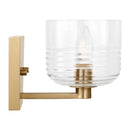 One Light Wall Sconce<br /><span style="color:#4AB0CE;">Entrega: 4-10 dias en USA</span><br /><span style="color:#4AB0CE;font-size:60%;">PREGUNTE POR ENTREGA EN PANAMA</span><br />Collection: Lochdale<br />Finish: Satin Brass