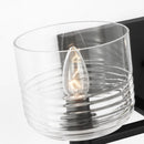Two Light Vanity<br /><span style="color:#4AB0CE;">Entrega: 4-10 dias en USA</span><br /><span style="color:#4AB0CE;font-size:60%;">PREGUNTE POR ENTREGA EN PANAMA</span><br />Collection: Lochdale<br />Finish: Midnight Black