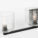 Four Light Vanity<br /><span style="color:#4AB0CE;">Entrega: 4-10 dias en USA</span><br /><span style="color:#4AB0CE;font-size:60%;">PREGUNTE POR ENTREGA EN PANAMA</span><br />Collection: Lochdale<br />Finish: Midnight Black