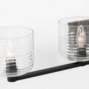 Four Light Vanity<br /><span style="color:#4AB0CE;">Entrega: 4-10 dias en USA</span><br /><span style="color:#4AB0CE;font-size:60%;">PREGUNTE POR ENTREGA EN PANAMA</span><br />Collection: Lochdale<br />Finish: Midnight Black