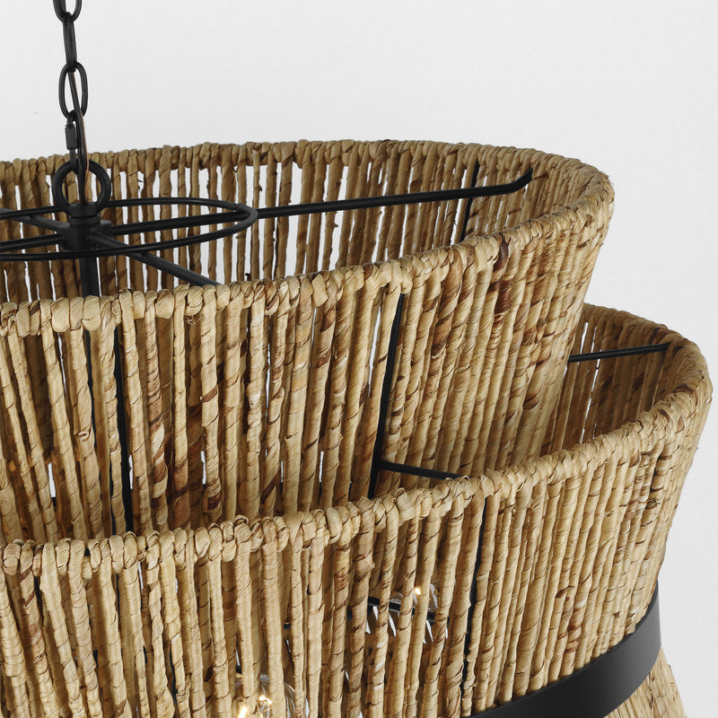 Four Light Pendant<br /><span style="color:#4AB0CE;">Entrega: 4-10 dias en USA</span><br /><span style="color:#4AB0CE;font-size:60%;">PREGUNTE POR ENTREGA EN PANAMA</span><br />Collection: Thurlo<br />Finish: Midnight Black