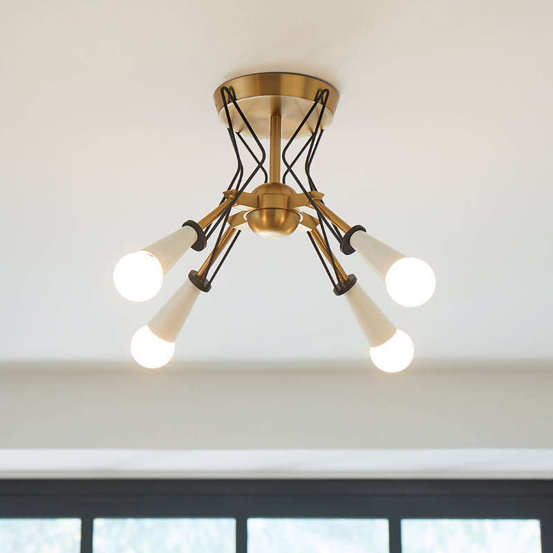 Semi-Flush Mts. - Multi-Port/Cluster<br /><span style="color:#4AB0CE;">Entrega: 4-10 dias en USA</span><br /><span style="color:#4AB0CE;font-size:60%;">PREGUNTE POR ENTREGA EN PANAMA</span><br />