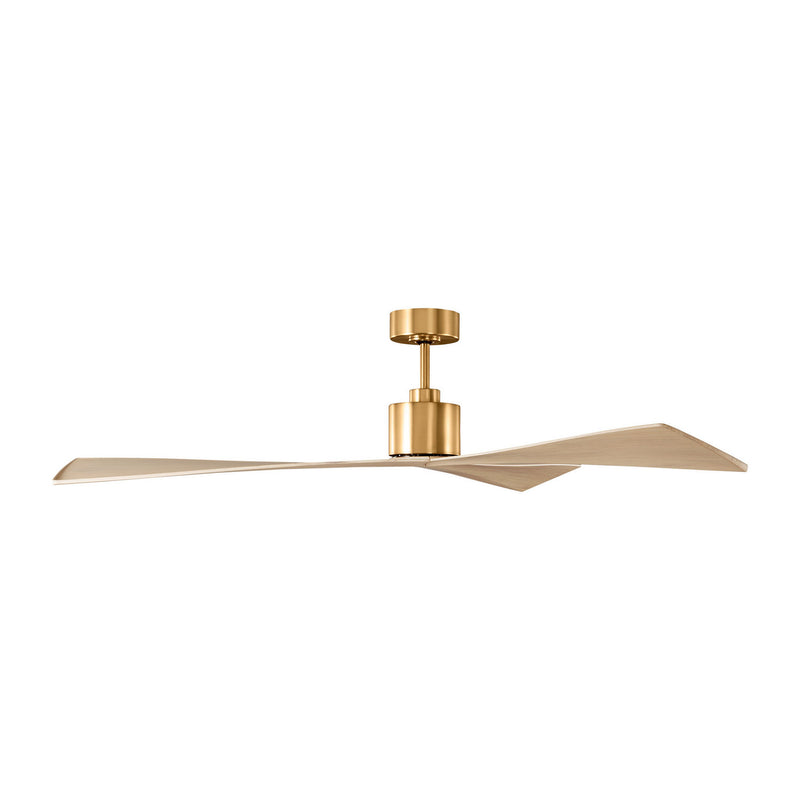 Visual Comfort Fan - 3ADR60BBSWWO - 60" Ceiling Fan - Adler 60 - Burnished Brass