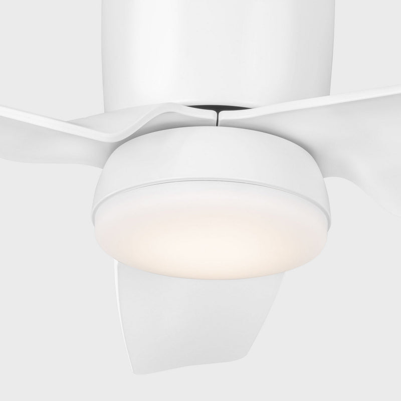 44"Ceiling Fan<br /><span style="color:#4AB0CE;">Entrega: 4-10 dias en USA</span><br /><span style="color:#4AB0CE;font-size:60%;">PREGUNTE POR ENTREGA EN PANAMA</span><br />Collection: Colgin 44 Hugger LED<br />Finish: Matte White