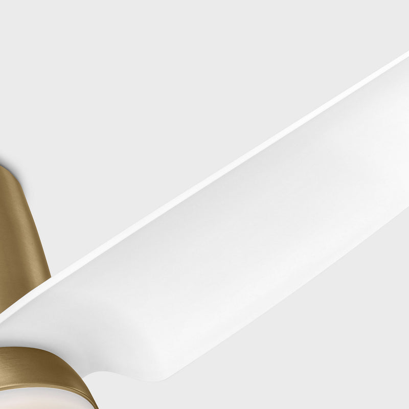 Visual Comfort Fan - 3CGHR44SBD - 44"Ceiling Fan - Colgin 44 Hugger LED - Satin Brass