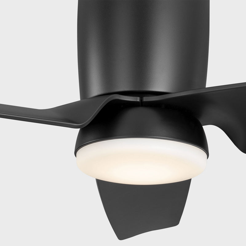 56"Ceiling Fan<br /><span style="color:#4AB0CE;">Entrega: 4-10 dias en USA</span><br /><span style="color:#4AB0CE;font-size:60%;">PREGUNTE POR ENTREGA EN PANAMA</span><br />Collection: Colgin 56 Hugger LED<br />Finish: Midnight Black