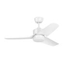 44" Ceiling Fan<br /><span style="color:#4AB0CE;">Entrega: 4-10 dias en USA</span><br /><span style="color:#4AB0CE;font-size:60%;">PREGUNTE POR ENTREGA EN PANAMA</span><br />Collection: Colgin 44 LED<br />Finish: Matte White