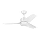 44" Ceiling Fan<br /><span style="color:#4AB0CE;">Entrega: 4-10 dias en USA</span><br /><span style="color:#4AB0CE;font-size:60%;">PREGUNTE POR ENTREGA EN PANAMA</span><br />Collection: Colgin 44 LED<br />Finish: Matte White
