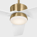 44" Ceiling Fan<br /><span style="color:#4AB0CE;">Entrega: 4-10 dias en USA</span><br /><span style="color:#4AB0CE;font-size:60%;">PREGUNTE POR ENTREGA EN PANAMA</span><br />Collection: Colgin 44 LED<br />Finish: Satin Brass