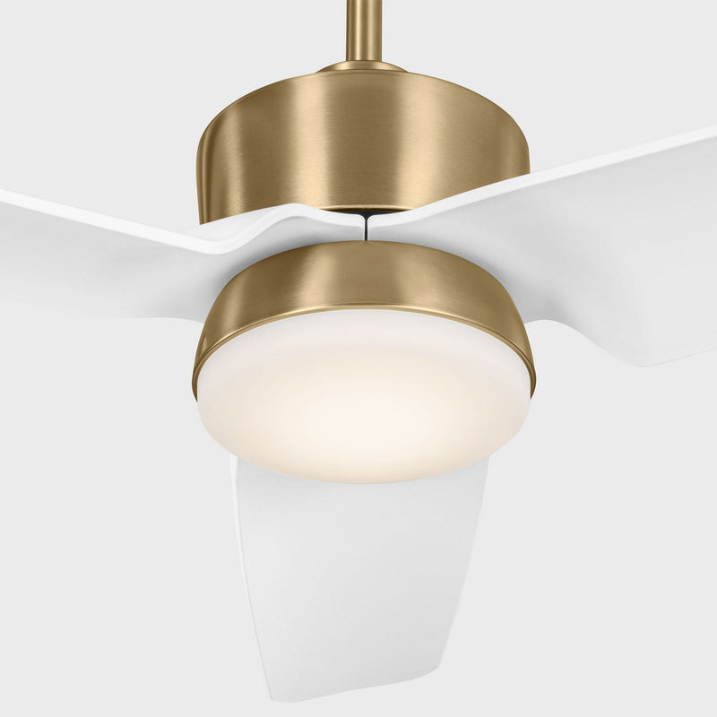 44" Ceiling Fan<br /><span style="color:#4AB0CE;">Entrega: 4-10 dias en USA</span><br /><span style="color:#4AB0CE;font-size:60%;">PREGUNTE POR ENTREGA EN PANAMA</span><br />Collection: Colgin 44 LED<br />Finish: Satin Brass