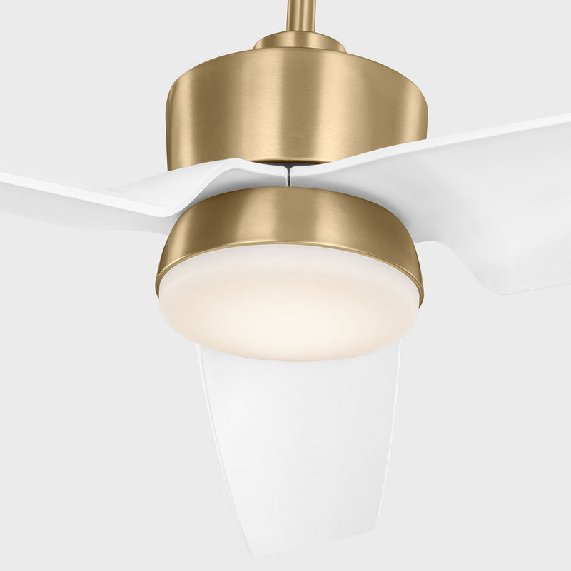 56" Ceiling Fan<br /><span style="color:#4AB0CE;">Entrega: 4-10 dias en USA</span><br /><span style="color:#4AB0CE;font-size:60%;">PREGUNTE POR ENTREGA EN PANAMA</span><br />Collection: Colgin 56 LED<br />Finish: Satin Brass