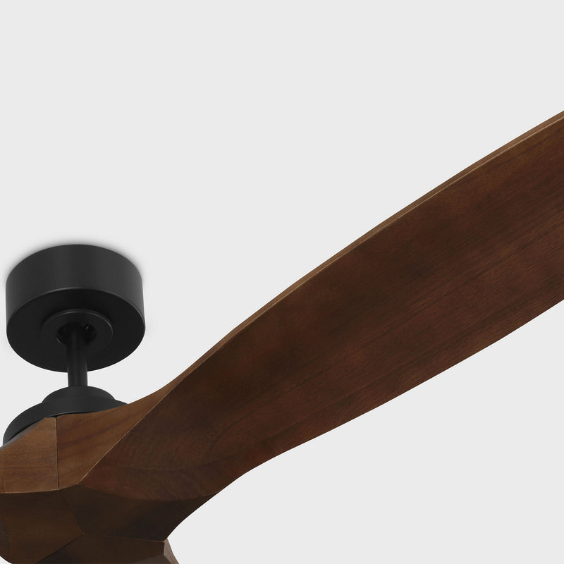 Visual Comfort Fan - 3CLNSM70MBKDW - 70"Ceiling Fan - Collins Smart 70 - Midnight Black