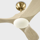 Visual Comfort Fan - 3MAVSM44BBSWWOD - 44" Ceiling Fan - Maverick Smart 44 LED - Burnished Brass