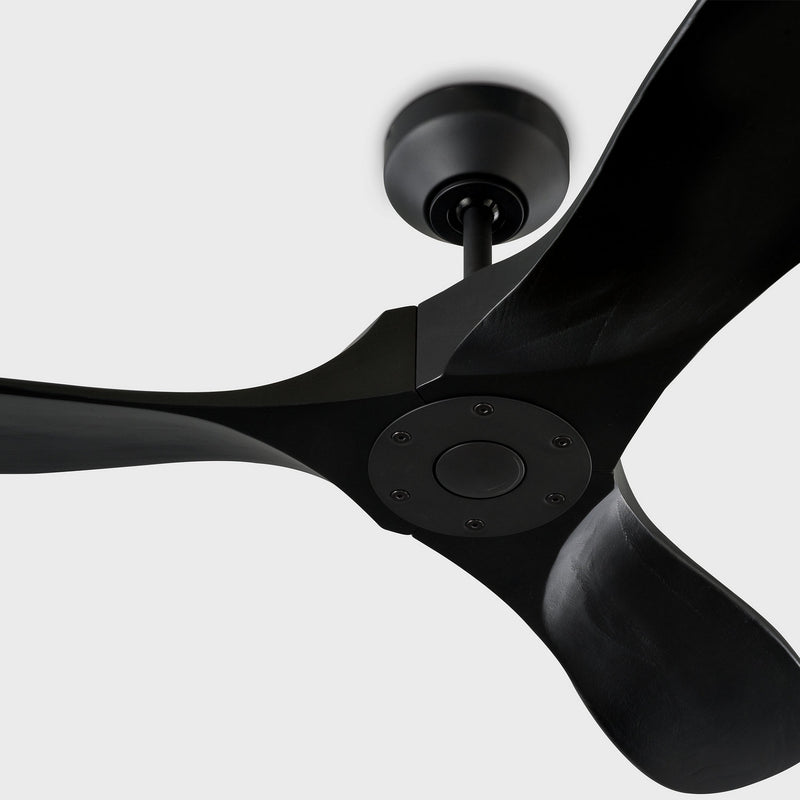 Visual Comfort Fan - 3MAVSM44MBKMBK - 44"Ceiling Fan - Maverick Smart 44 - Midnight Black