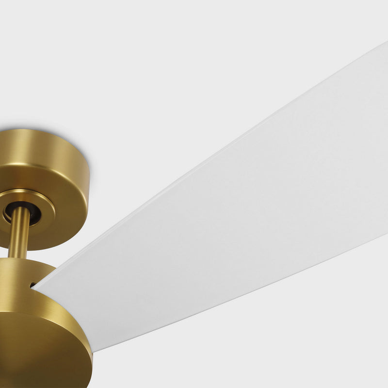 Visual Comfort Fan - 3PDSM52BBS - 52"Ceiling Fan - Paddle Smart 52 - Burnished Brass