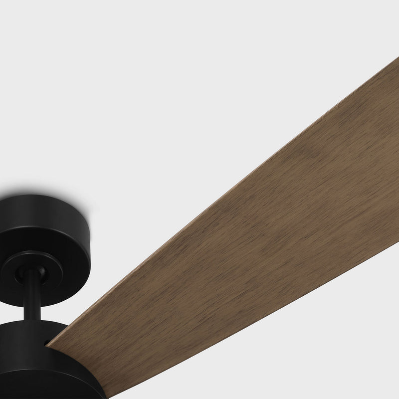 Visual Comfort Fan - 3PDSM60MBK - 60"Ceiling Fan - Paddle Smart 60 - Midnight Black