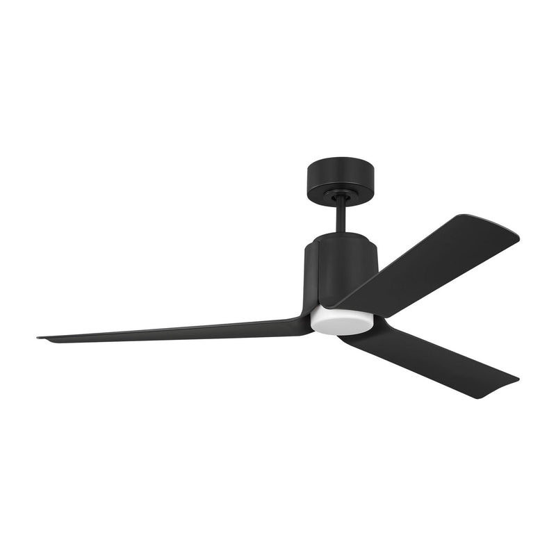52"Ceiling Fan<br /><span style="color:#4AB0CE;">Entrega: 4-10 dias en USA</span><br /><span style="color:#4AB0CE;font-size:60%;">PREGUNTE POR ENTREGA EN PANAMA</span><br />Collection: Peel Smart 52 LED<br />Finish: Midnight Black