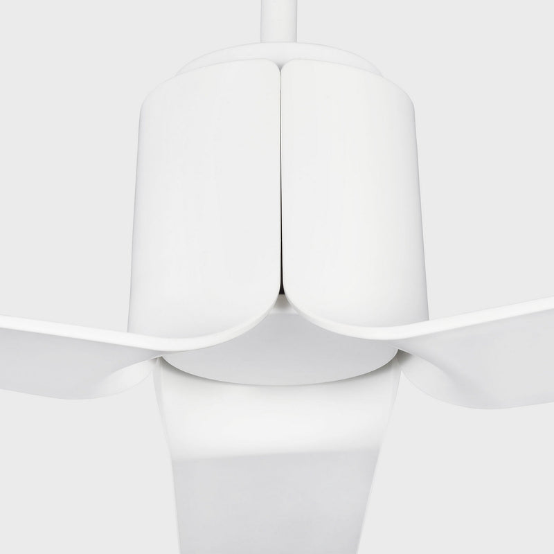 52"Ceiling Fan<br /><span style="color:#4AB0CE;">Entrega: 4-10 dias en USA</span><br /><span style="color:#4AB0CE;font-size:60%;">PREGUNTE POR ENTREGA EN PANAMA</span><br />Collection: Peel Smart 52 LED<br />Finish: Matte White