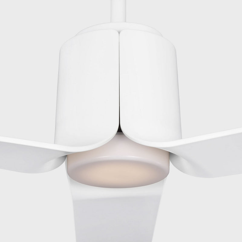 52"Ceiling Fan<br /><span style="color:#4AB0CE;">Entrega: 4-10 dias en USA</span><br /><span style="color:#4AB0CE;font-size:60%;">PREGUNTE POR ENTREGA EN PANAMA</span><br />Collection: Peel Smart 52 LED<br />Finish: Matte White
