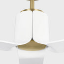 66" Ceiling Fan<br /><span style="color:#4AB0CE;">Entrega: 4-10 dias en USA</span><br /><span style="color:#4AB0CE;font-size:60%;">PREGUNTE POR ENTREGA EN PANAMA</span><br />Collection: Peel Smart 66 LED<br />Finish: Burnished Brass