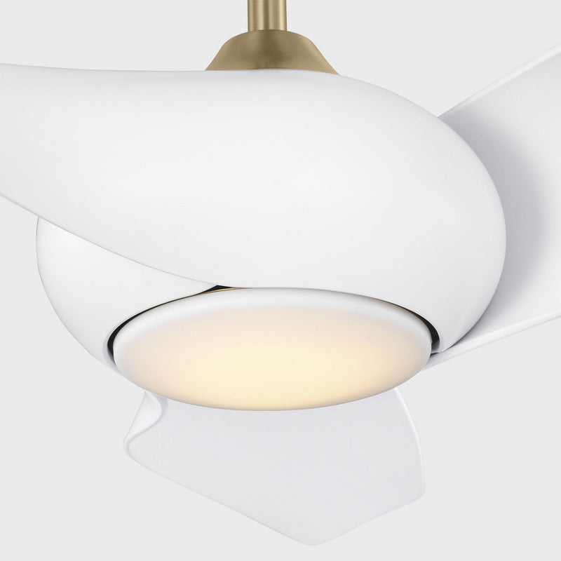52"Ceiling Fan<br /><span style="color:#4AB0CE;">Entrega: 4-10 dias en USA</span><br /><span style="color:#4AB0CE;font-size:60%;">PREGUNTE POR ENTREGA EN PANAMA</span><br />Collection: Topan Smart 52 LED<br />Finish: Burnished Brass